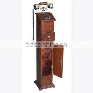 Solid Wood Antique Desk Phone