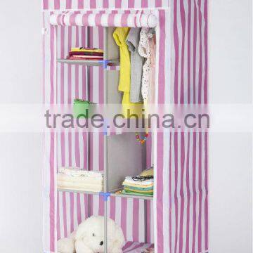 2014 China Manufacture Assemble Lovely Kids Cloth Wardrobe