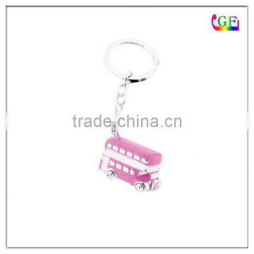 Pink London BUS Keychain