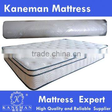 High quality sleep well Rolled up pocket spring mattress