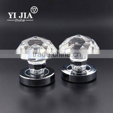 Clear Diamond Bedroom Furniture Crystal Door Lock Handles photo-4