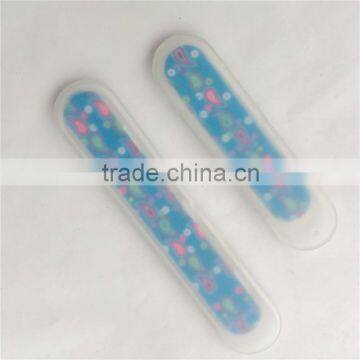 wholesale nail buffer file packing in plastic case