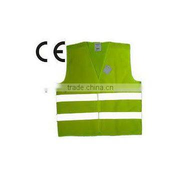 Adults 100% polyester safety reflective vest