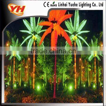 artificial flower outdoor lights decoration plant artificial cheap artificial trees qky lighting