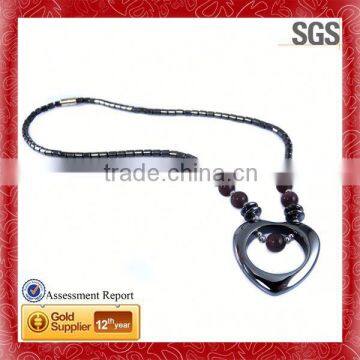 Hematite Magnetic Crystal Necklace for Men