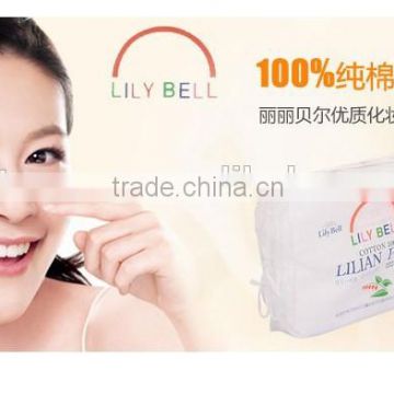 Skin care cosmetic cotton pads for make up remove