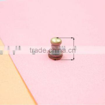 wheel for suitcase new design Decoration Handbag brass stud button 5mm