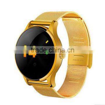 Luxurious Watch 1.22" IPS Round Screen MTK2502 Heart Rate Monitor Waterproof Smart Watch K88H For Android and IOS photo-5