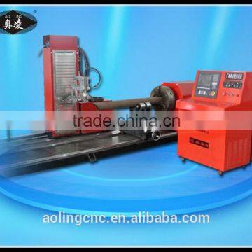 CNC plasma cutting machine tube / 5 axis plasma pipe profile cutting machine