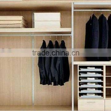 MDF and particle board wooden melamine wardrobe