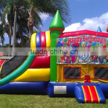 Hola happy birthday bounce house/inflatable bouncer for sale