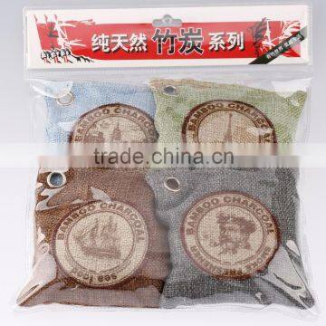 50g*4pcs Nature Moso Bamboo Charcoal Portable Toilet Deodorizer photo-6