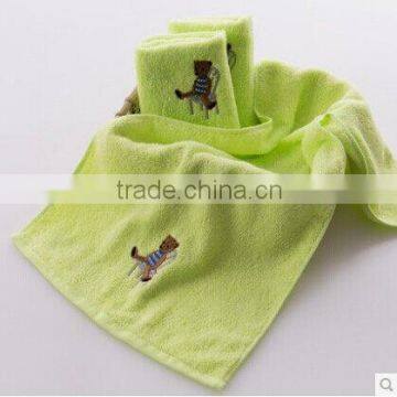 Cute Embroidered Bear Custom Design Towel photo-2