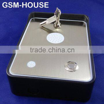 Rain proof audio gsm door phone gsm for villa/house