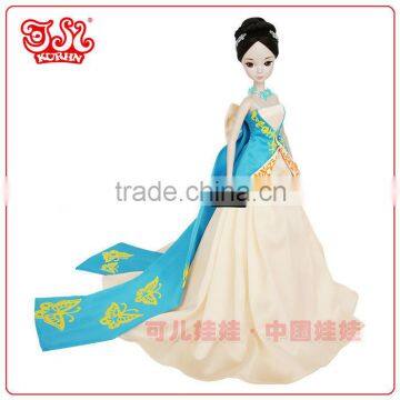 11'' Pvc Fashion Bride Doll Wedding Gift photo-2