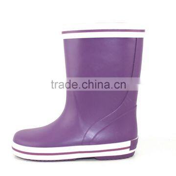 China footwear design rubber rain boots child rain shoes