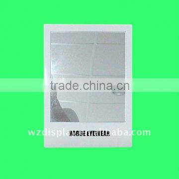 glasses store desktop mirror;cosmetic counter mirror;mirror for optical stores