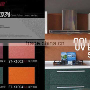 UV Mdf in Fireboard High Glossy uv Panels for Kitchen Cabinet photo-3