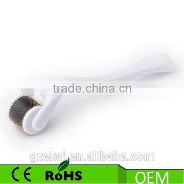 Factory Price Micro Needle Derma Roller 540 Dermaroller With White Handle Black Roller / wheel