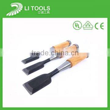 Forged Full Polished hardened steel carving point leather chisel