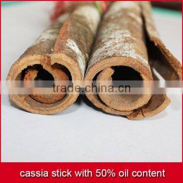 cassia stick with 50% oil content