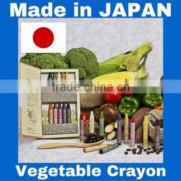 Japanese Vegetable Crayon Pens Made With Safe Ingredients