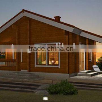 Prefabricated Log House Wooden Villa Cheap Prefab Homes