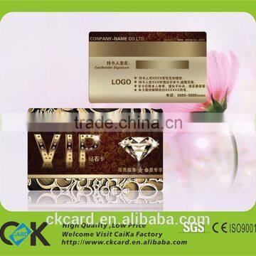 ISO standard custom business VIP card printing in promotion