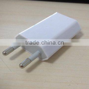 High Quality Charger Eur Tpye 5V 1A USB Output Use for Phone Charger