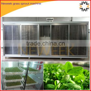 Neweek soilless hydroponic cattle fodder barley sprouts grass sprout machine