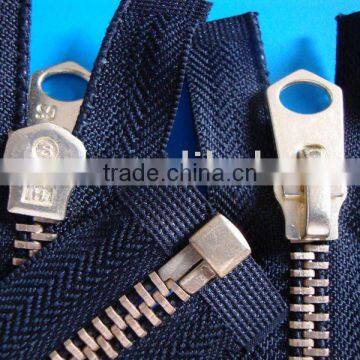 brass zipper