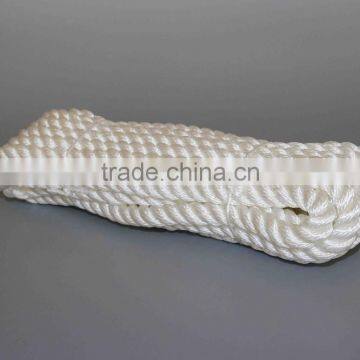 China Supplier 3 Strands Twisted Nylon Rope