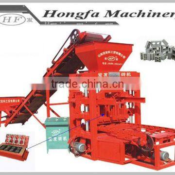 QTJ4-26 interlocking concrete block making machine