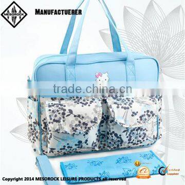 New Fashion Multifunctional Custom Wholesale Mummy Bag Baby Diaper Nappy Bag photo-4
