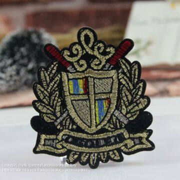 Golden Ventor Hot Selling Textile 3d Embroidery Patch for Hip Hop t Shirt photo-2