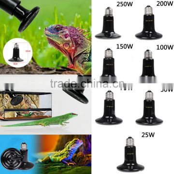 New Arrival Infrared Ceramic Heat Emitter Lamp Light Bulb for Reptile Pet Brooder 250w-25w