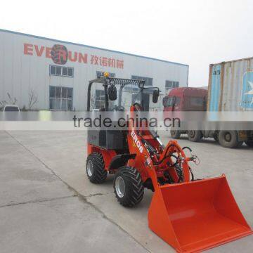 Everun 0.6ton Hydrostatic Drive Mini Front End Wheel Loader photo-6