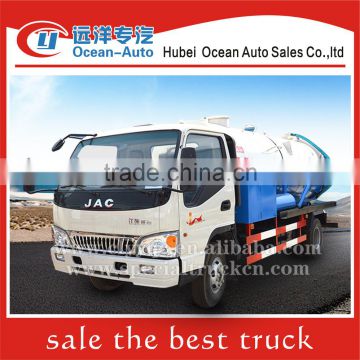 JAC high pressure cleaning with sewage suction truck