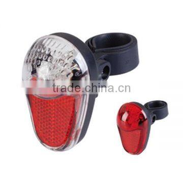 bicycle tail light 3 super bright red LED