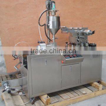 DPP80 Mini Type Honey Butter Jam Chocolate Automatic Blister Packing Machine for Olive Oil Cheese photo-2