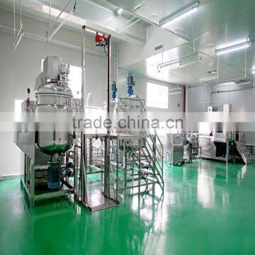 Good Price of Cosmetics Cream Making Machine With Vacuum Emulsifying Mixer photo-4