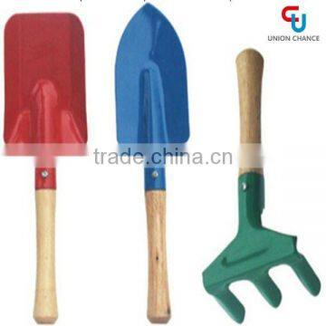 A3 Iron Head Wooden Handle Garden Tool Set