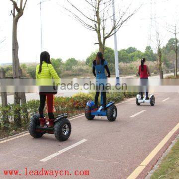 Leadway China Suppliers Lithium Battery Waterproof Manufacturers 2 Wheel Electric Scooter(W6+42) photo-2