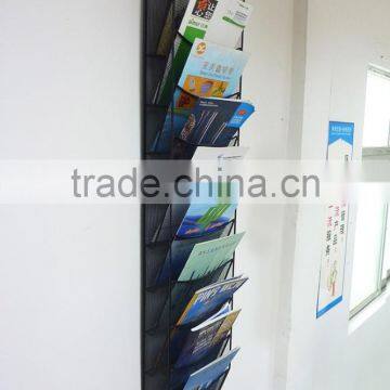 8-tier Rotating Black Metal Magazine Rack photo-2