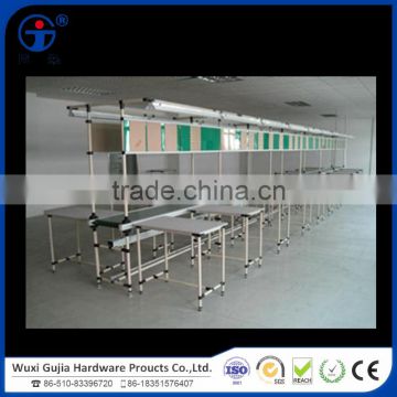 China top quality wooden plate for steel pipe workbench/worktable