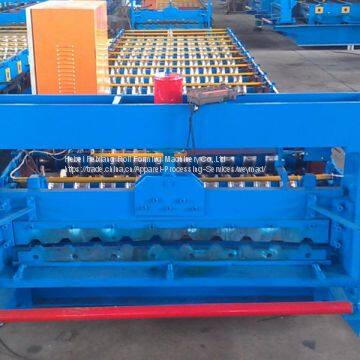 Roof Corrugated Sheet Roll Forming Machine photo-2