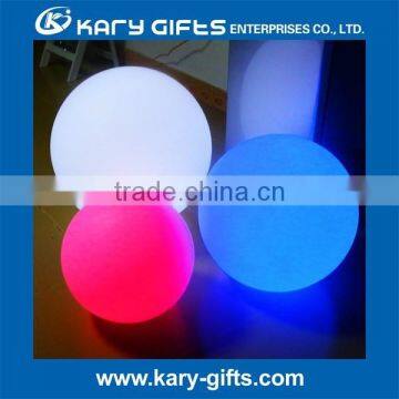 LED Glow up Beach ball in red, blue, green, white led color