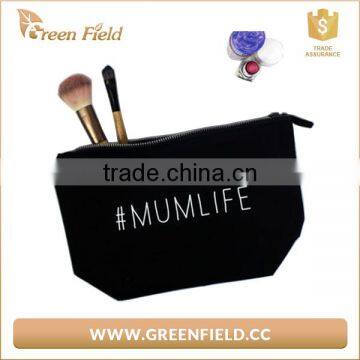 Black Washable Kraft Paper Cosmetic Bag,unique Washable Paper Makeup Cosmetic Bag photo-5