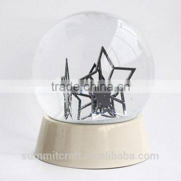 Fashion Modern Resin Star Snow Globe photo-4