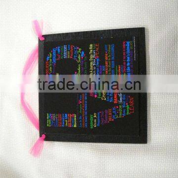 Wooden "LOVE" Sign Colorful